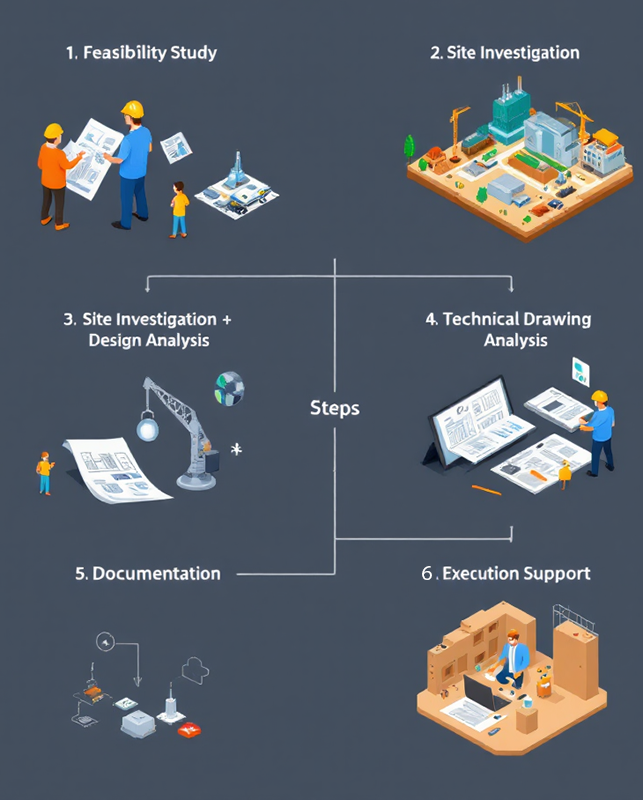 Design Terra’s five-step structural engineering workflow